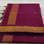 Maroon Kalyani Cotton Readymade Madisar