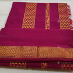 Red Kalyani Cotton Readymade Madisar
