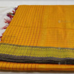 Yellow Kalyani Cotton Readymade Madisar