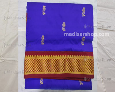 Red Kalyani Cotton Readymade Madisar