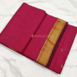 Mild Pink Semi Silk Readymade Madisar Saree