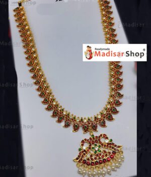 Gold Finish Kemp Haram Shape Design